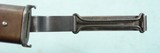 EXCELLENT WW1 OR WWI ROCK ISLAND U.S. MODEL 1905 RIFLE BAYONET & ROCK ISLAND SCABBARD FOR THE 1903-A3 RIFLE. - 13 of 14