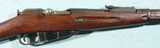 WW2 SOVIET RUSSIAN MOSIN NAGANT MODEL 1891 TULA ARSENAL 7.62X54R INFANTRY RIFLE DATED 1942. - 3 of 8