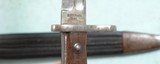 SPANISH-AMERICAN WAR LOEWE MAUSER MODEL 1893 SPANISH CONTRACT 7X57MM INFANTRY RIFLE DATED 1896 W/BAYONET & SCABBARD. - 12 of 12