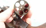 EARLY REMINGTON MODEL 1875 SINGLE ACTION .44 REM. CAL. 7 1/2” ARMY REVOLVER MISSING PARTS. - 10 of 17