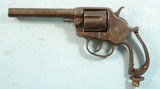 COLT MODEL 1878 D.A. .44-40 CAL. 5 1/2” REVOLVER MISSING PARTS. - 1 of 9