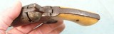 CIVIL WAR BELGIAN COLT BREVETTE .35 CAL. 4” OCTAGON PERCUSSION POCKET NAVY REVOLVER CIRCA 1860’S. - 4 of 7