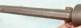 CIVIL WAR BELGIAN COLT BREVETTE .35 CAL. 4” OCTAGON PERCUSSION POCKET NAVY REVOLVER CIRCA 1860’S. - 3 of 7