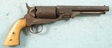 CIVIL WAR BELGIAN COLT BREVETTE .35 CAL. 4” OCTAGON PERCUSSION POCKET NAVY REVOLVER CIRCA 1860’S. - 1 of 7