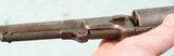 BELGIAN COLT BREVETTE .36 CAL. 5 1/2” OCTAGON PERCUSSION POCKET NAVY REVOLVER WITH “ADDRESS U.S. COL. COLT LONDON” BARREL ADDRESS CIRCA 1860’S. - 8 of 9