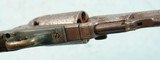 BELGIAN COLT BREVETTE .36 CAL. 5 1/2” OCTAGON PERCUSSION POCKET NAVY REVOLVER WITH “ADDRESS U.S. COL. COLT LONDON” BARREL ADDRESS CIRCA 1860’S. - 3 of 9
