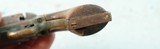 BELGIAN COLT BREVETTE .36 CAL. 5 1/2” OCTAGON PERCUSSION POCKET NAVY REVOLVER WITH “ADDRESS U.S. COL. COLT LONDON” BARREL ADDRESS CIRCA 1860’S. - 7 of 9
