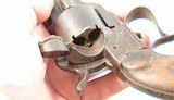 ORIGINAL CIVIL WAR LEFAUCHEUX 12MM PINFIRE MODEL 1854 ARMY REVOLVER CIRCA 1862-5. - 9 of 11