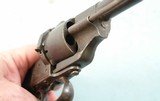 ORIGINAL CIVIL WAR LEFAUCHEUX 12MM PINFIRE MODEL 1854 ARMY REVOLVER CIRCA 1862-5. - 5 of 11