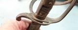 IMPORT CIVIL WAR CAVALRY SABER WITH 2ND MARYLAND CAV. CSA ASSOCIATION. CA. 1864. - 9 of 13
