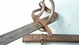 IMPORT CIVIL WAR CAVALRY SABER WITH 2ND MARYLAND CAV. CSA ASSOCIATION. CA. 1864. - 4 of 13