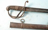IMPORT CIVIL WAR CAVALRY SABER WITH 2ND MARYLAND CAV. CSA ASSOCIATION. CA. 1864. - 2 of 13