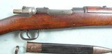 SPANISH-AMERICAN WAR LOEWE MAUSER MODEL 1893 SPANISH CONTRACT 7X57MM INFANTRY RIFLE DATED 1896 W/BAYONET & SCABBARD. - 6 of 12