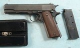 PRE WW1 WWI & WW2 COLT U.S. 1911 .45ACP PISTOL WITH MAG POUCH & EXTRA MAGS, CIRCA 1913. - 2 of 12