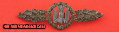 WW2 NAZI GERMAN LUFTWAFFE DIVE BOMBER CLASP.
