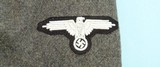 WW2 ORIGINAL GERMAN NAZI SS OFFICER’S M44 WOOL TUNIC. - 5 of 5