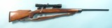 EARLY WEATHERBY SOUTH GATE MODEL 98 CUSTOM .300 WIN. MAG. SPORTING RIFLE CIRCA 1960’S W/ WEAVER 4X7 SCOPE. - 1 of 5