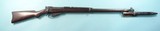 SUPERB SPANISH-AMERICAN WAR FIRST CONTRACT PRE 1899 WINCHESTER-LEE U.S. NAVY STRAIGHT PULL 6MM RIFLE W/BAYONET AND SCABBARD.