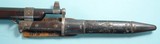 SUPERB SPANISH-AMERICAN WAR FIRST CONTRACT PRE 1899 WINCHESTER-LEE U.S. NAVY STRAIGHT PULL 6MM RIFLE W/BAYONET AND SCABBARD. - 7 of 8