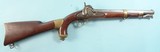 EXCEPTIONAL ORIGINAL SPRINGFIELD U.S. MODEL 1855 PISTOL-CARBINE DATED 1855 W/MATCHING STOCK. - 1 of 20