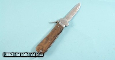 WW2 GERMAN FALLSCHIRMJÄGER GRAVITY PARATROOPER KNIFE CIRCA 1937.