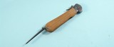 WW2 WWII GERMAN FALLSCHIRMJÄGER PARATROOPER GRAVITY KNIFE CIRCA 1937. - 3 of 3