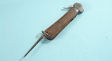 WW2 WWII GERMAN FALLSCHIRMJÄGER PARATROOPER GRAVITY KNIFE CIRCA 1937. - 3 of 5