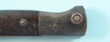 PRE WW2 UNMARKED MAUSER K98K TYPE BAYONET FOR POSSIBLE EXPORT OR PORTUGEUSE CONTRACT. - 4 of 5
