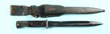 PRE WW2 UNMARKED MAUSER K98K TYPE BAYONET FOR POSSIBLE EXPORT OR PORTUGEUSE CONTRACT.