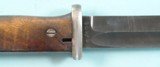 WW2 GERMAN MAUSER K98K BAYONET, SCABBARD AND FROG. - 3 of 7