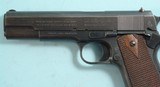 BRILLIANT ORIGINAL WW1 WWI COLT U.S. MODEL 1911 MILITARY .45 ACP CAL. PISTOL CIRCA 1918. - 4 of 15