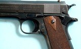 BRILLIANT ORIGINAL WW1 WWI COLT U.S. MODEL 1911 MILITARY .45 ACP CAL. PISTOL CIRCA 1918. - 5 of 15