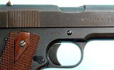 BRILLIANT ORIGINAL WW1 WWI COLT U.S. MODEL 1911 MILITARY .45 ACP CAL. PISTOL CIRCA 1918. - 13 of 15