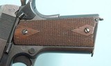BRILLIANT ORIGINAL WW1 WWI COLT U.S. MODEL 1911 MILITARY .45 ACP CAL. PISTOL CIRCA 1918. - 14 of 15