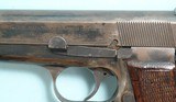 WW2 GERMAN NAZI FN BROWNING’S PATENT MODEL 1935 9MM HIGH POWER OR HI-POWER 9MM PISTOL CIRCA 1942-3. - 3 of 7