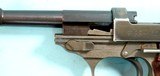 BRINGBACK WW2 WWII GERMAN WALTHER P38 OR P-38 BYF/44 BYF-44 CODE 9MM SEMI-AUTO PISTOL & HOLSTER, CIRCA 1944. - 8 of 10