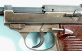 BRINGBACK WW2 WWII GERMAN WALTHER P38 OR P-38 BYF/44 BYF-44 CODE 9MM SEMI-AUTO PISTOL & HOLSTER, CIRCA 1944. - 4 of 10