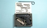 INTERARMS WALTHER PPK /S OR PPK/S .380 ACP CAL. SEMI AUTO PISTOL CA. 1993 W/EXTRA MAG, CLEANING ROD AND OWNER MANUAL.