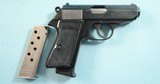 INTERARMS WALTHER PPK /S OR PPK/S .380 ACP CAL. SEMI-AUTO PISTOL CA. 1993 W/EXTRA MAG, CLEANING ROD AND OWNER MANUAL. - 3 of 5
