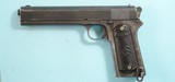 COLT MODEL 1902 MILITARY MODEL SEMI-AUTO .38 RIMLESS SMOKELESS CAL. PISTOL CIRCA 1907. - 2 of 4