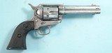 ORIGINAL BLACK POWDER COLT 1873 SINGLE ACTION S.A.A.  4 3/4” .45LC CAL. REVOLVER. - 2 of 5