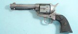 ORIGINAL BLACK POWDER COLT 1873 SINGLE ACTION S.A.A.  4 3/4” .45LC CAL. REVOLVER. - 1 of 5