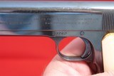 SCARCE AND EXCELLENT COLT MODEL 1903 HAMMER .38 RIMLESS SMOKELESS CAL. PISTOL MANUFACTURED IN 1909. - 11 of 11