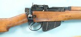 WW2 BRITISH FAZAKERLEY SOUTH AFRICA MARKED SMLE NO. 4 MK 1 .303 CAL. SHORT RIFLE W/SLING. - 3 of 7