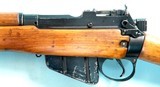 WW2 BRITISH FAZAKERLEY SOUTH AFRICA MARKED SMLE NO. 4 MK 1 .303 CAL. SHORT RIFLE W/SLING. - 4 of 7