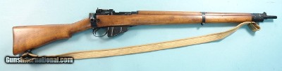 WW2 BRITISH FAZAKERLEY SOUTH AFRICA MARKED SMLE NO. 4 MK 1 .303 CAL. SHORT RIFLE W/SLING.