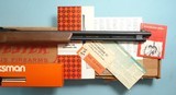 MINT NEW IN BOX WINCHESTER MODEL 190 SEMI-AUTO .22S,L,LR RIFLE CIRCA 1970 W/PAPERS AND WITH WEAVER 4X MARKSMAN SCOPE IN MATCHING BOX. - 2 of 10