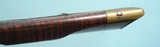 VERY FINE COLUMBIANA COUNTY, OHIO TIGER MAPLE PERCUSSION KENTUCKY STYLE  LONGRIFLE BY SAMUEL SMALL CIRCA 1830’S. - 15 of 19