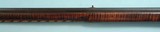 VERY FINE COLUMBIANA COUNTY, OHIO TIGER MAPLE PERCUSSION KENTUCKY STYLE  LONGRIFLE BY SAMUEL SMALL CIRCA 1830’S. - 10 of 19