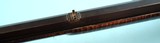 VERY FINE COLUMBIANA COUNTY, OHIO TIGER MAPLE PERCUSSION KENTUCKY STYLE  LONGRIFLE BY SAMUEL SMALL CIRCA 1830’S. - 9 of 19
